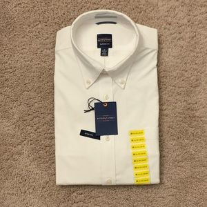 NWT Mens Docker Woven button down